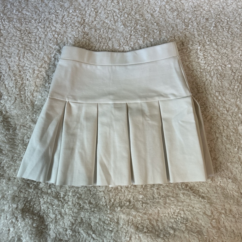 White Mini Skirt